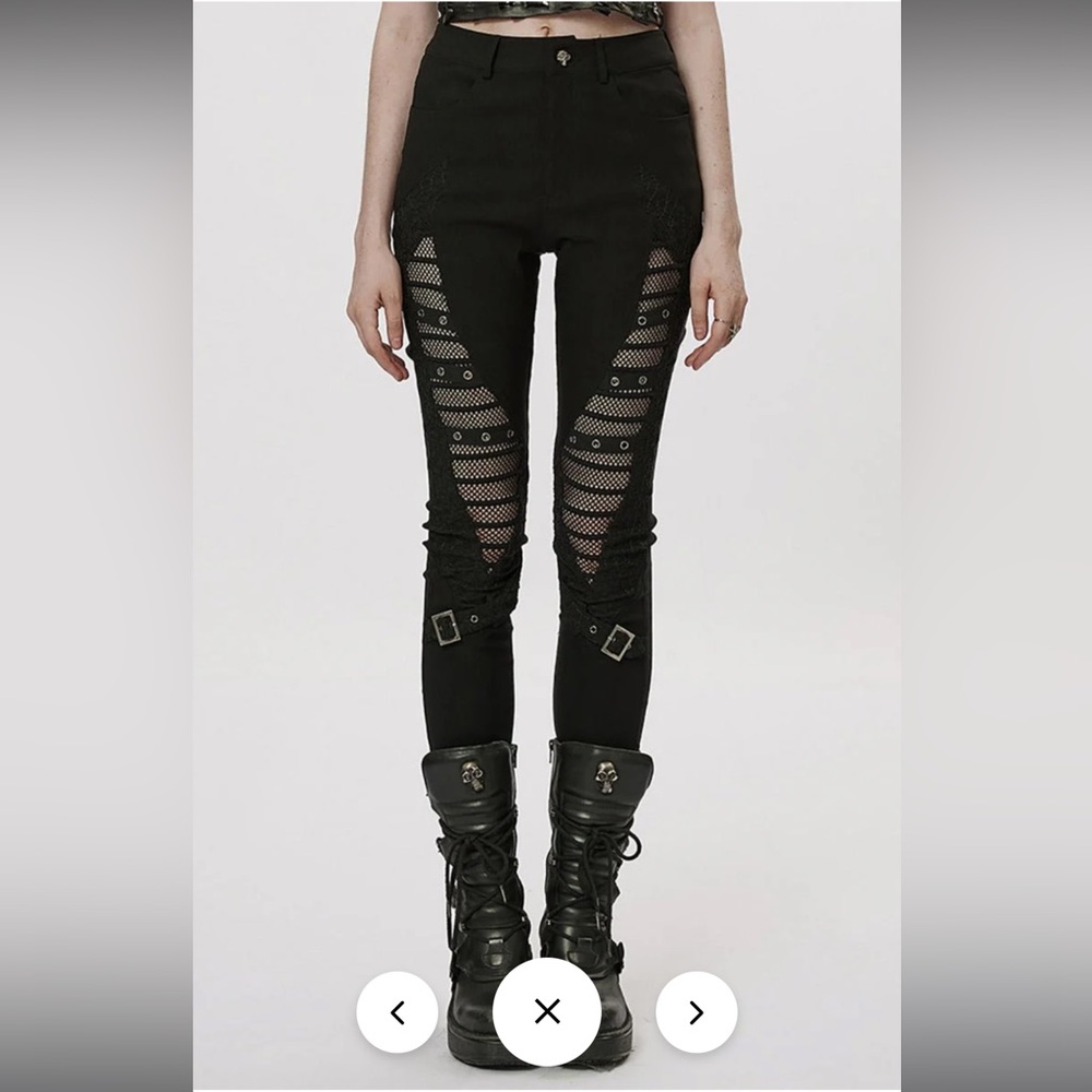 Punk Rave lace Jeggings
